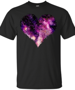 Galaxy Heart 01 Cotton T-Shirt