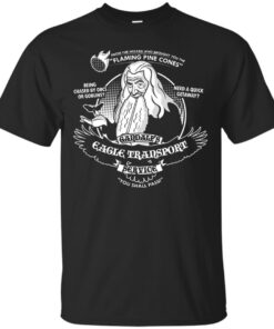 Gandalfs Eagle Transport Service Cotton T-Shirt