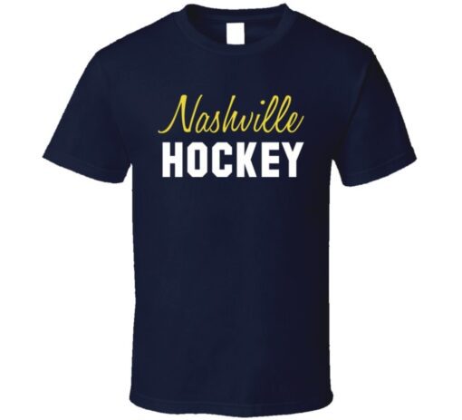 Gift Hockey Fan Nashville Predetors T Shirt
