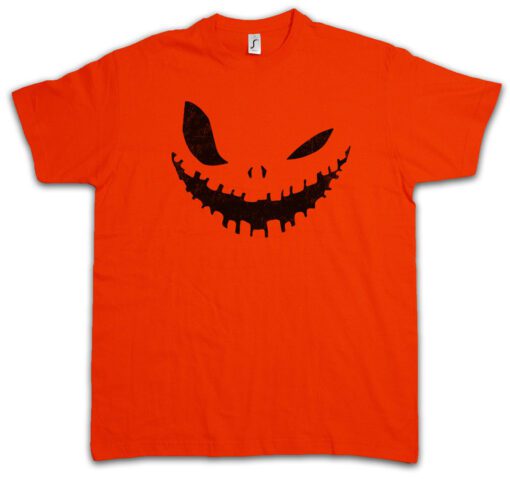 Glowing Halloween Pumpkin Iii Horror Trick Or Us Samhain Creature T Shirt