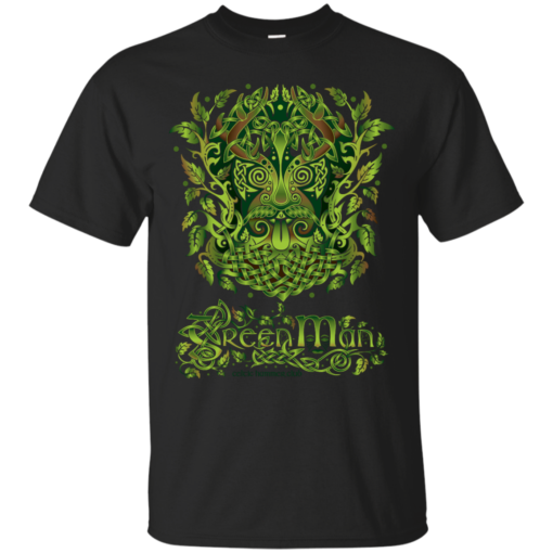 Green Man Cotton T-Shirt