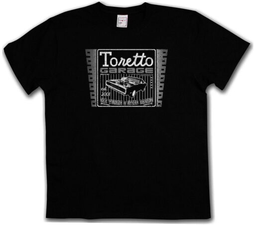 Harvest Toretto Garage Logo Tee - Movie 2 The Fast And The Furious T T Shirt
