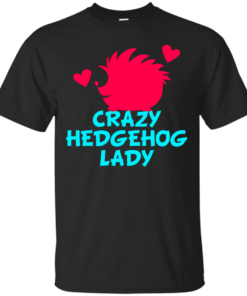 Hedgehog Lover Cotton T-Shirt