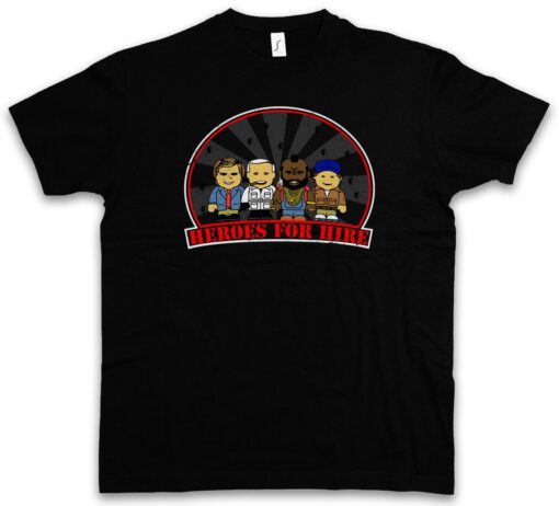 Heroes Equipment Rental Hannibal A Ba Mr. Team Tv Series Van T Shirt