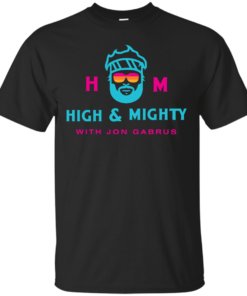 High and Mighty Podcast Cotton T-Shirt