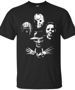 Horror Icons Cotton T-Shirt
