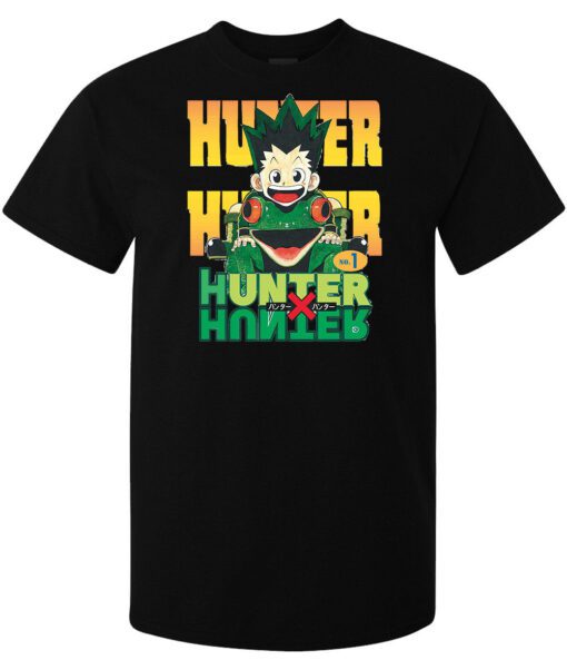 Hunter X Hunter Anime Number One Manga Art Men (Women Available) Black T Shirt