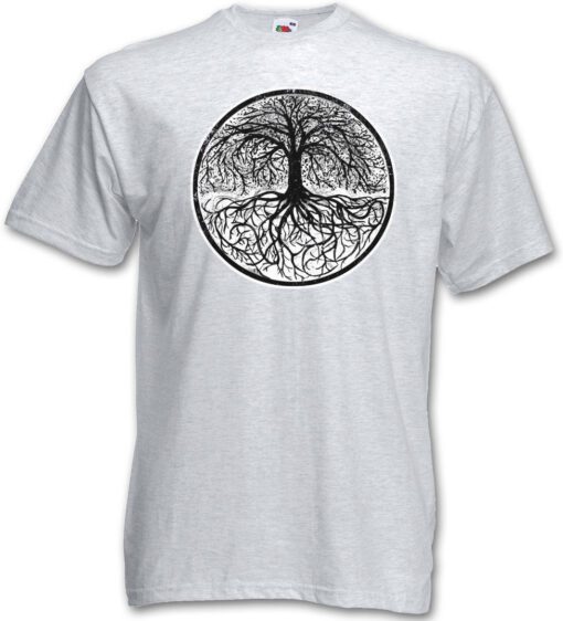 I Yggdrasil Tree Logo - Arsen Irminsul Celtic Odin Thor Loki Life T Shirt
