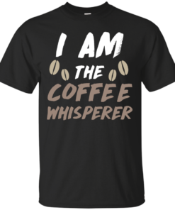 I am the Coffee Whisperer Cotton T-Shirt