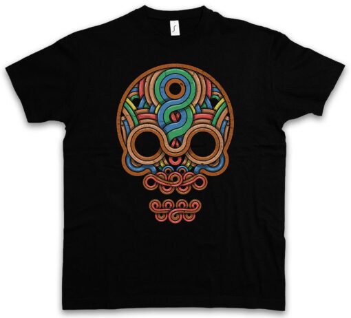 Inca Candy Skull Mayan Aztec Mayan Inca Azteken American Indian Sugar T Shirt