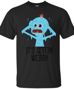 Its Gettin Weird Meseeks Grime Cotton T-Shirt
