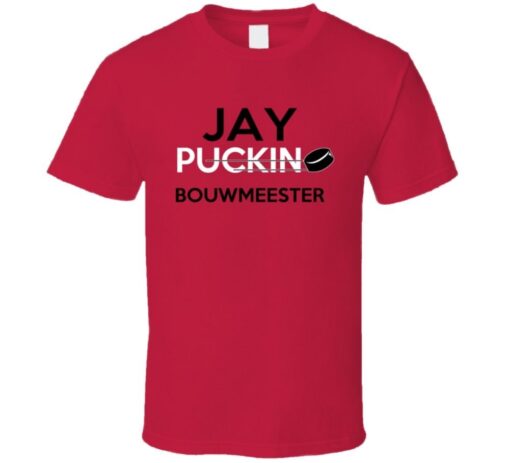 Jay Bouwmeester Calgary Puckin Hockey T Shirt