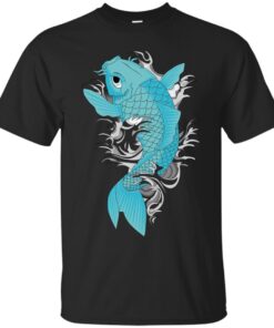 Koi Fish Cotton T-Shirt
