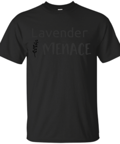 Lavender Menace Cotton T-Shirt