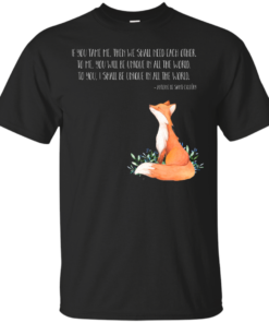 Little Prince fox quote Cotton T-Shirt