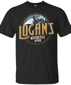 Logans Motorcycle Repair Cotton T-Shirt