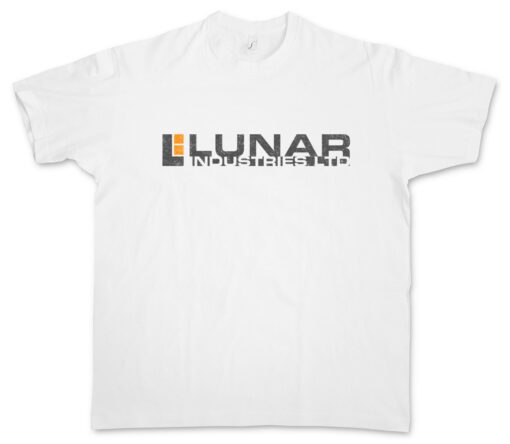 Lunar Industries Moon Sign Logos Company Logo Base Sam Campana T Shirt