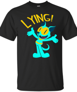 Lying the Cat Cotton T-Shirt