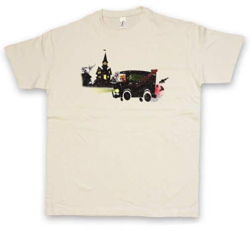 M-Team Scooby Doo A-Team Mystery Machine Van Mr. Car Tv Series T Shirt