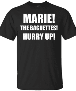 MARIE THE BAGUETTES Cotton T-Shirt