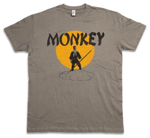 Magic Monkey Retro Tv Series Tee - Vintage Cult Martial Arts Kung Fu T T Shirt