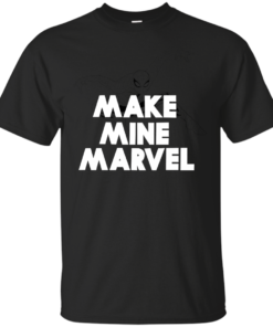 Make Mine Spidey spiderman Cotton T-Shirt
