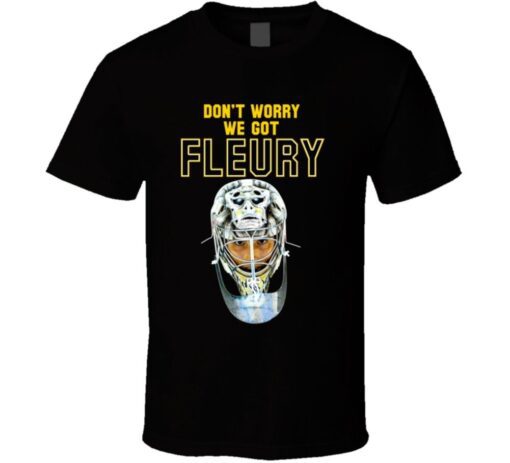 Marc Andre Fleury Pittsburgh Hockey Goalie T T Shirt