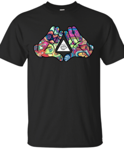 Mickey Mouse Diamond Illuminati Trippy Cotton T-Shirt