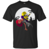 Minion Dracula graphic illustration Cotton T-Shirt