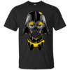 Minion Vader teepublic exclusive print Cotton T-Shirt