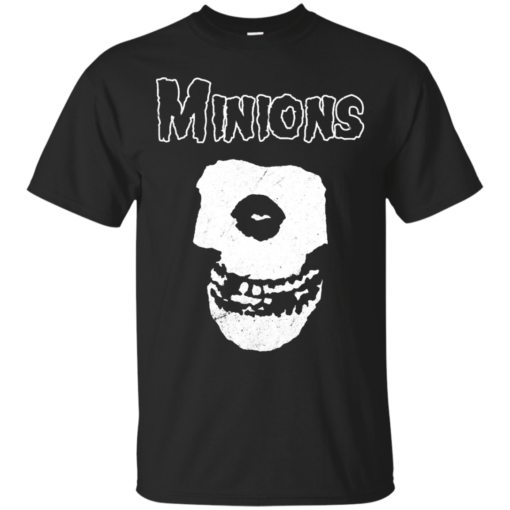 Minions Misfits Parody minions misfits Cotton T-Shirt