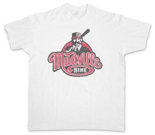Mudville Nine Casey On The Baseball Team Mighty Bat Logo Symbol Signal T Shirt