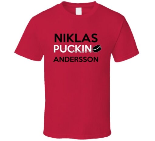 Niklas Andersson Hockey Calgary Puckin T Shirt