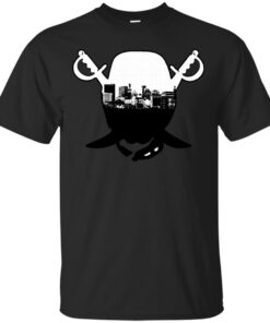 Oakland Skyline Raiders Logo Cotton T-Shirt