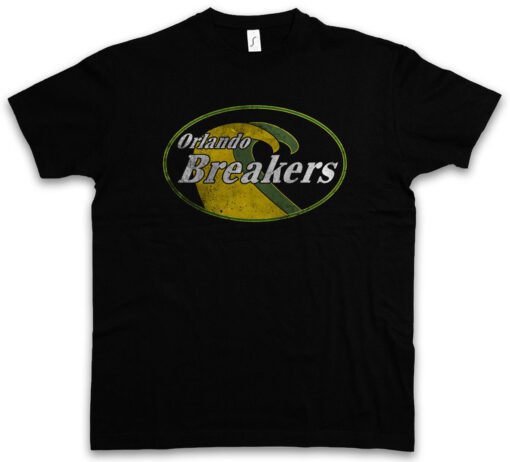 Orlando Breakers Coach Soccer League Series Symbol Sign Logo T Shirt