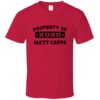 Owned By Matt Capps 2012 Minnesota Baseball T Shirt