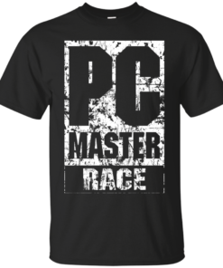 PC Master Race Grunge Cotton T-Shirt