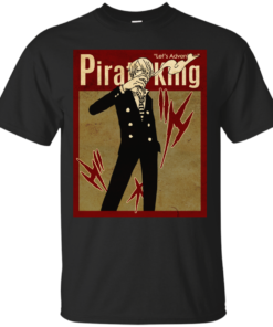 PIRATE KING 9 VINTAGE sanji Cotton T-Shirt