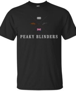 Peaky Blinders Cross Logo Colored Clean Cotton T-Shirt