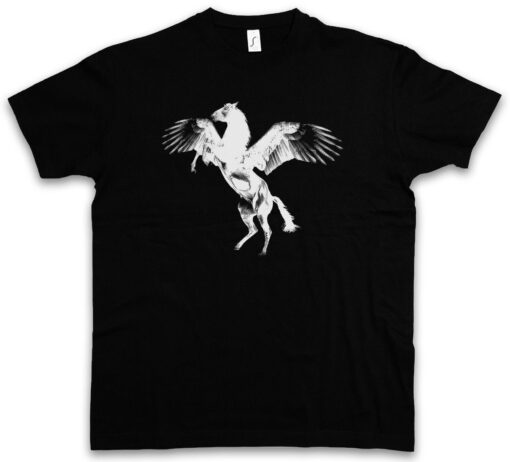 Pegasus Ii Pegasi Pferd White Flying Horse Of Greek Mythology T Shirt