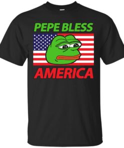 Pepe Bless America Cotton T-Shirt