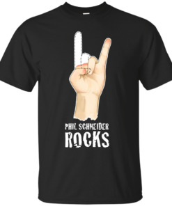Phil Schneider Rocks Cotton T-Shirt