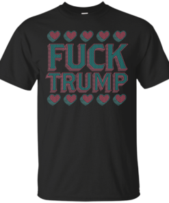 Pink Fuck Trump Cotton T-Shirt