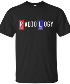 Radiology Right Side Left Side Placement Markers Cotton T-Shirt