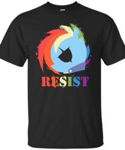 Rainbow Dash Resistance Cotton T-Shirt