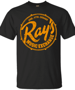 Rays Music Exchange worn look Cotton T-Shirt