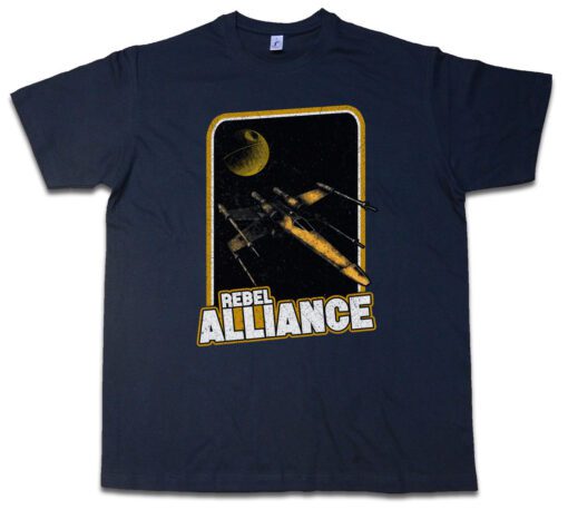 Rebel Alliance - Red Star Wars X Wing Skywalker Empire Five Sizes S -5Xl T Shirt
