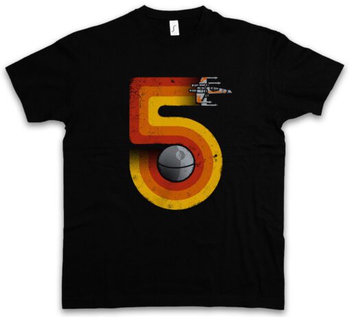 Red Five 5 Ii - Rebel Skywalker Lucas Star Alliance X-Ala Pilot Wars T Shirt