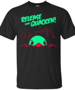 Release The Quacken Cotton T-Shirt