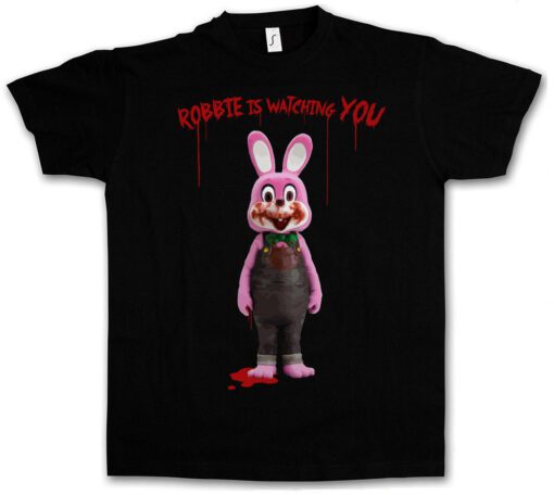 Robbie Rabbit Evil - Silent Horror Movie Resident Evil Hill Game T Shirt